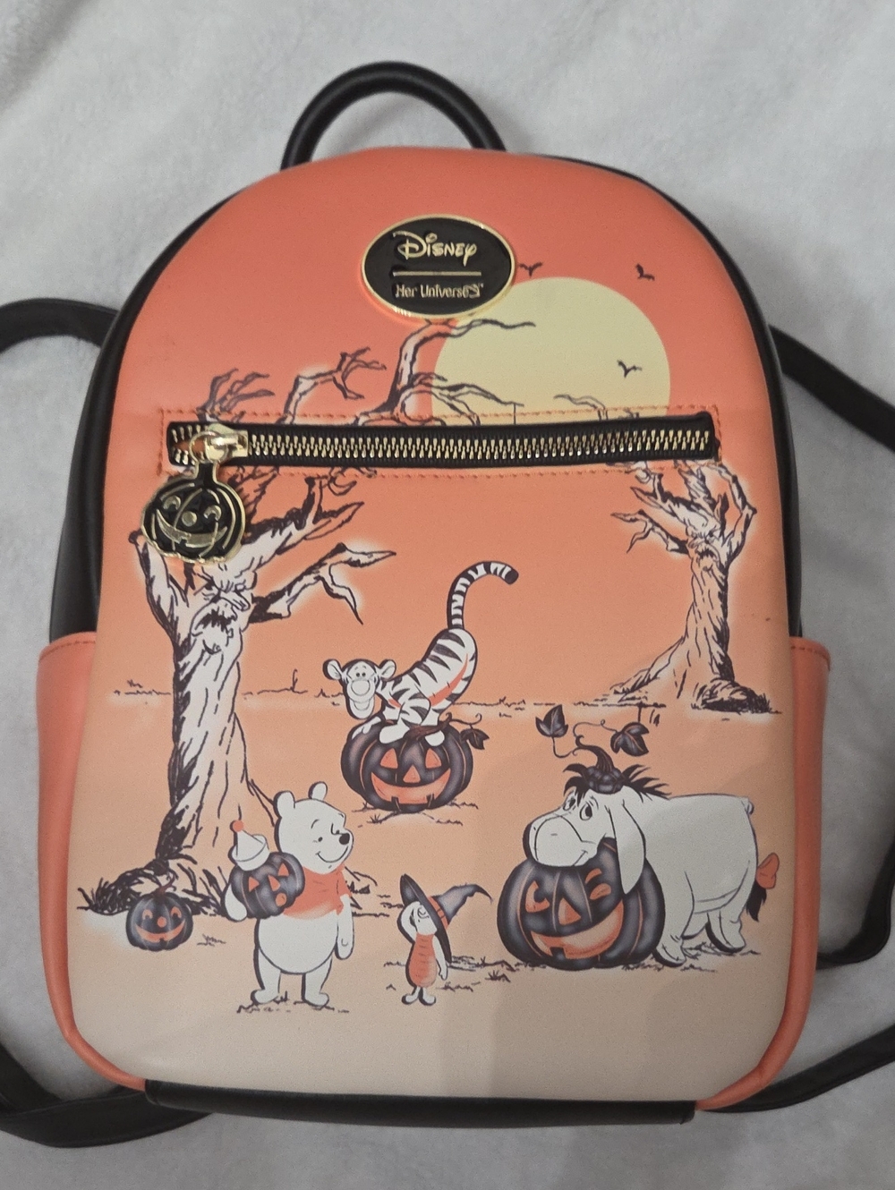 Her Universe Disney Winnie the Pooh Halloween Mini  Backpack